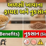 અળસી ખાવાના ફાયદા અને નુકસાન