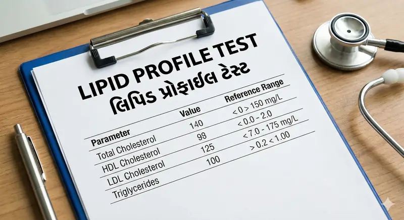 લિપિડ પ્રોફાઇલ ટેસ્ટ