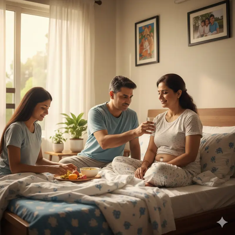 ઓપરેશન પછી ઘરે રાખવાની સાવચેતીઓ