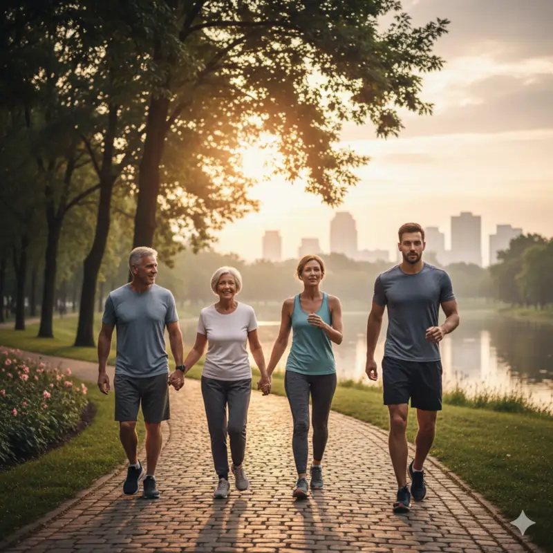 ચાલવું' (Walking)-શ્રેષ્ઠ કસરત