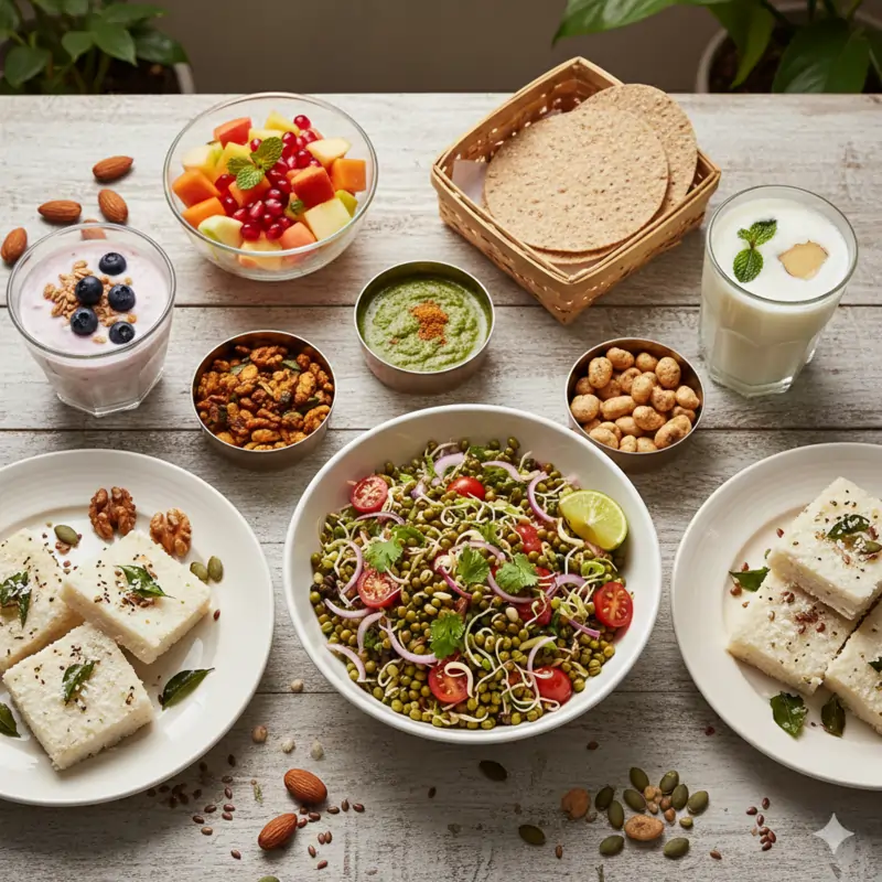 તંદુરસ્ત નાસ્તા (Healthy Snacking)