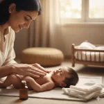 નવજાત શિશુની માલિશ કેવી રીતે કરવી