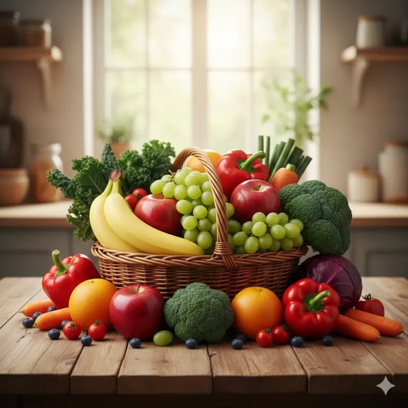 ફળો અને શાકભાજીનું મહત્વ તંદુરસ્ત જીવનનો આધાર