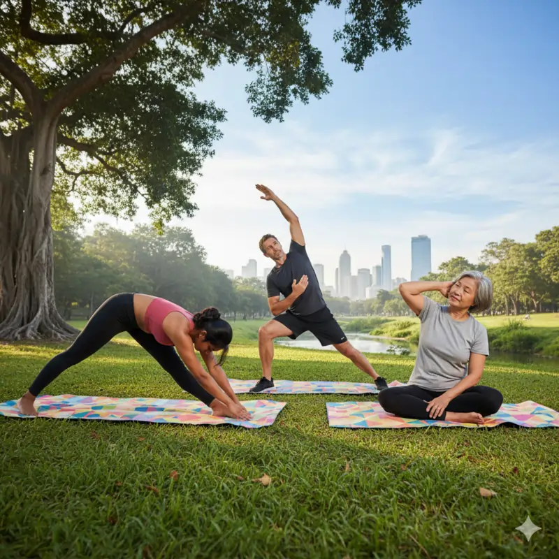 સ્થિતિસ્થાપકતા (Flexibility) માટે સ્ટ્રેચિંગ