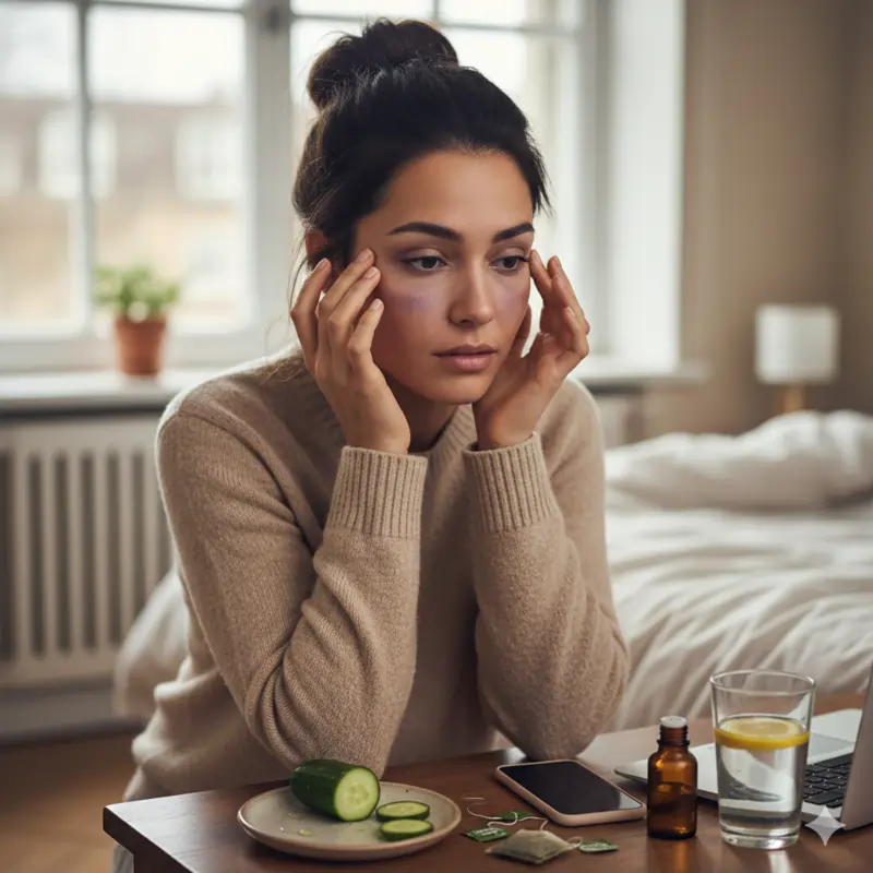 આંખની નીચેના કાળા કુંડાળા