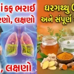છાતીમાં કફ ભરાઈ જવો કારણો, લક્ષણો, ઘરગથ્થુ ઉપચારો