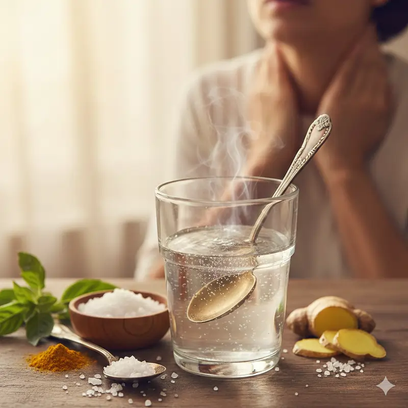 મીઠાના પાણીના કોગળાના ફાયદા