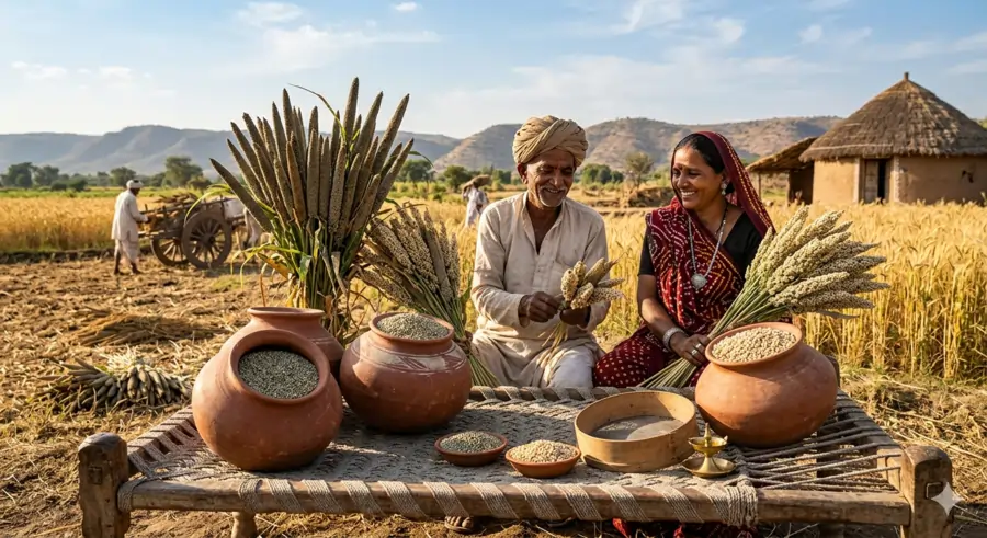અનાજમાં બાજરી