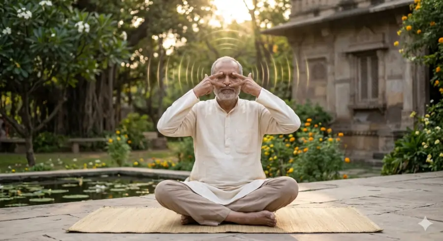 ભ્રામરી પ્રાણાયામ માનસિક શાંતિ માટે